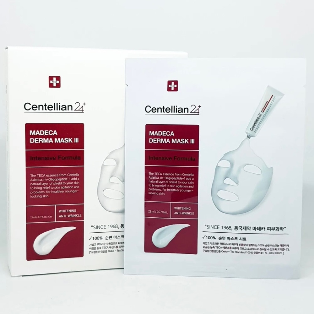 Centellian24 Madeca Derma Mask III Intensive Formula 23ml x 10pcs K-Beauty